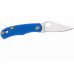 Canivete Spyderco C133GBLP BUG BLUE G-10 PLAINEDGE